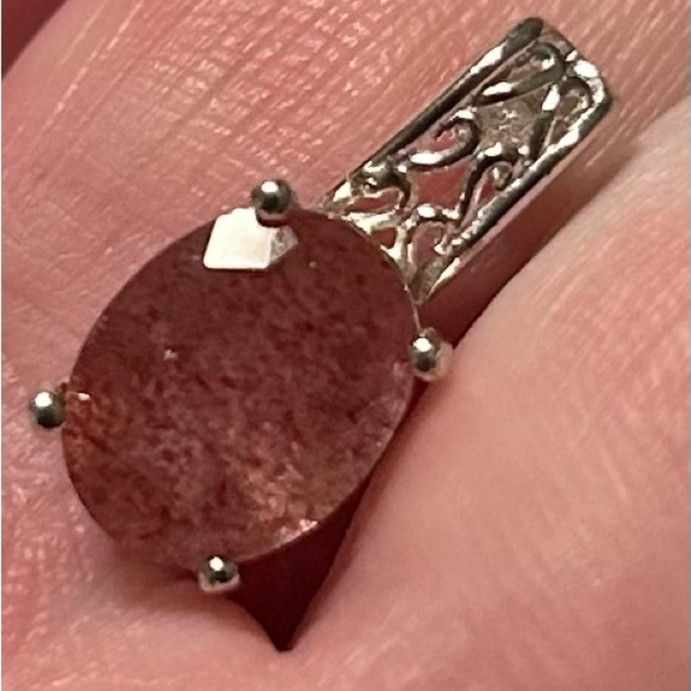 Authentic Tanzanian Natronite 925 Sterling Silver Pendant 1.75 ctw.